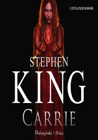 Carrie Stephen King - okadka audiobooks CD