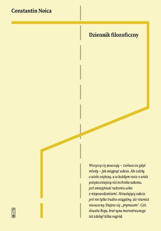 Dziennik filozoficzny Constantin Noica - okadka ebooka