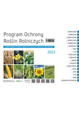 Program Ochrony Roślin Rolniczych 2023 praca zbiorowa - okładka audiobooks CD