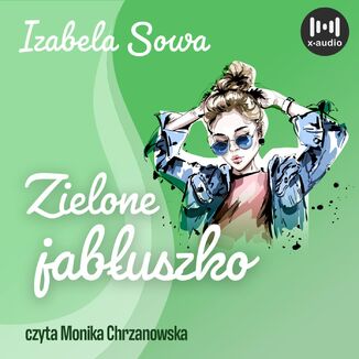 Zielone jabuszko Izabela Sowa - okadka audiobooka MP3