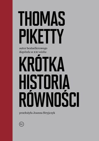 Krótka historia równości Thomas Piketty - okładka audiobooks CD