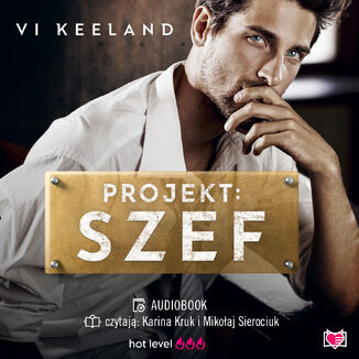 Projekt: szef Vi Keeland - okadka audiobooks CD