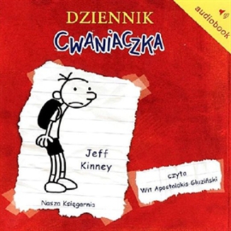 Dziennik cwaniaczka Jeff Kinney - okadka audiobooka MP3