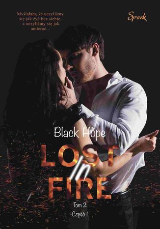 Lost in fire Black Hope - okadka ebooka