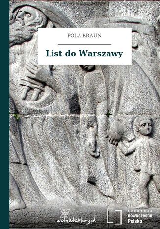 List do Warszawy Pola Braun - okładka audiobooka MP3