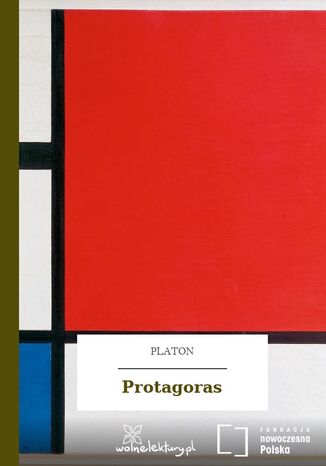 Protagoras Platon - okadka ebooka