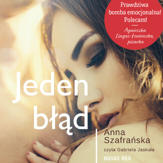 Jeden błąd Anna Szafrańska - okładka audiobooks CD