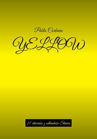 Yellow Pablo Corbeau - okadka ebooka