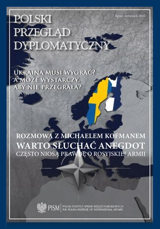 Okładka:Polski Przegląd Dyplomatyczny 3/2022 