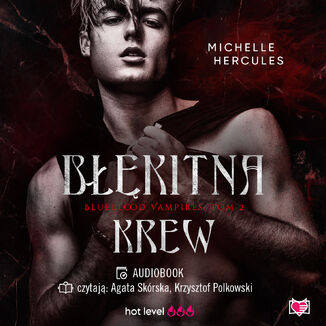 Okładka: Błękitna krew. Blueblood Vampires. Tom 2