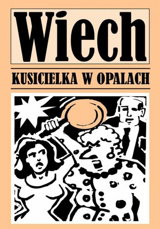 Kusicielka w opaach Stefan Wiechecki Wiech - okadka ebooka