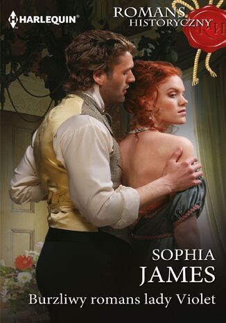 Burzliwy romans lady Violet Sophia James - okładka audiobooka MP3