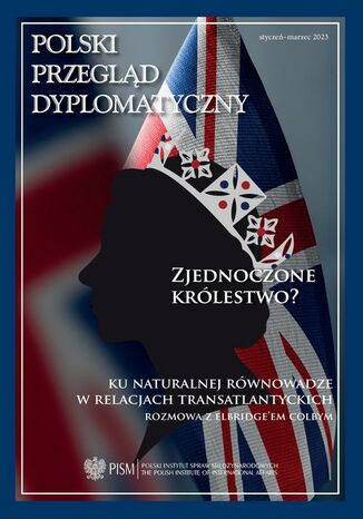 Okładka:Polski Przegląd Dyplomatyczny 1/2023 