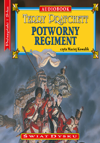 Potworny regiment Terry Pratchett - okładka audiobooks CD