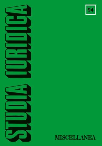 Studia Iuridica, nr 94