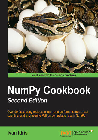 NumPy Cookbook Ivan Idris - okadka ebooka