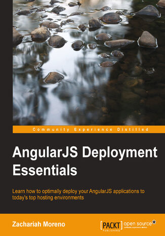 AngularJS Deployment Essentials Zachariah Moreno - okadka audiobooks CD