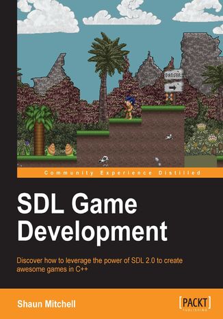 Okładka:SDL Game Development. If you're good with C++ and object oriented programming, this book utilizes your skills to create 2D games using the Simple DirectMedia Layer API. Practical tutorials include the development of two wickedly good games 