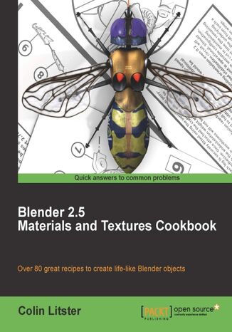 Blender 2.5 Materials and Textures Cookbook. Achieving near photographic realism in your 3D models is within easy reach once you&#x201a;&#x00c4;&#x00f4;ve learnt the finer points of using materials and textures in Blender. Over 80 recipes cover everything from human faces to flames and explosions