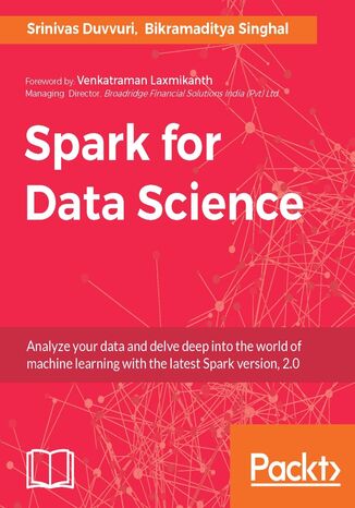 Okładka:Spark for Data Science. Click here to enter text 