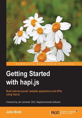 Okładka:Getting Started with hapi.js. Click here to enter text 