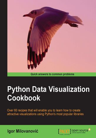 Okładka:Python Data Visualization Cookbook. As a developer with knowledge of Python you are already in a great position to start using data visualization. This superb cookbook shows you how in plain language and practical recipes, culminating with 3D animations 