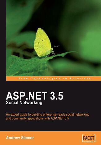 Okładka:ASP.NET 3.5 Social Networking. An expert guide to building enterprise-ready social networking and community applications with ASP.NET 3.5 