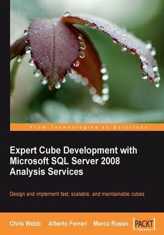 Okładka:Expert Cube Development with Microsoft SQL Server 2008 Analysis Services. Design and implement fast, scalable and maintainable cubes with Microsoft SQL Server 2008 Analysis Services with this book and 