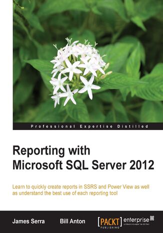 Okładka:Reporting with Microsoft SQL Server 2012. Learn to quickly create reports in SSRS and Power View as well as understand the best use of each reporting tool 