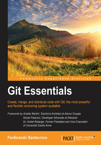Git Essentials. Create, merge, and distribute code with Git, the most powerful and flexible versioning system available Ferdinando Santacroce - okadka audiobooks CD