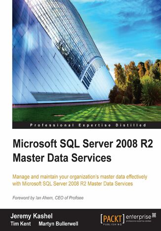 Microsoft SQL Server 2008 R2 Master Data Services. Written by two leading Microsoft SQL Server specialists, this book will empower you to manage and maintain the data used for critical business decisions through an understanding of Master Data Services. A comprehensive, totally practical tutorial Jeremy Kashel, Tim Kent, Martyn Bullerwell, Adatis Consulting Limited - okadka audiobooka MP3