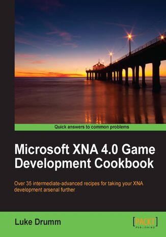 Okładka:Microsoft XNA 4.0 Game Development Cookbook. This book goes further than the basic manuals to help you exploit Microsoft XNA to create fantastic virtual worlds and effects in your 2D or 3D games. Includes 35 essential recipes for game developers 