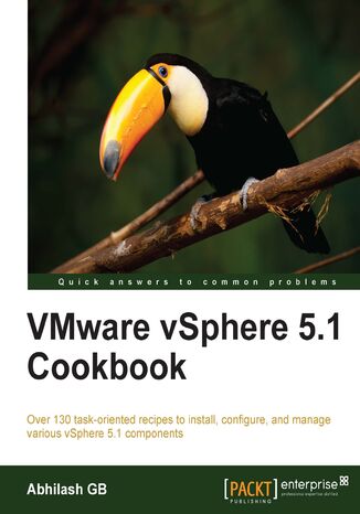 VMware vSphere 5.1 Cookbook. If you prefer practice to theory then this is the ideal book for learning how to install and configure VMware vSphere components. Packed with recipes, it's a hands-on tutorial and reference guide for this unbeatable virtualization product Abhilash G B - okadka ebooka