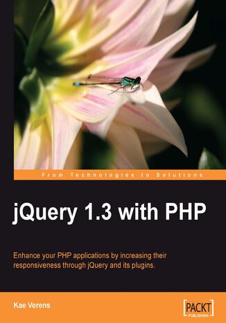 Okładka:jQuery 1.3 with PHP 