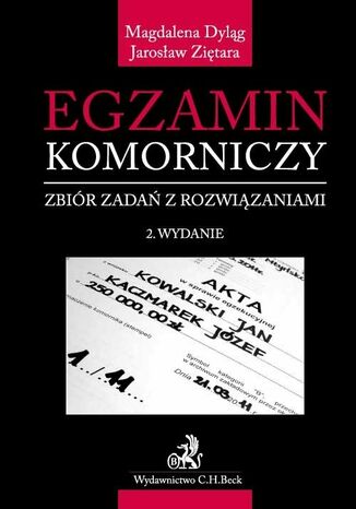 Egzamin komorniczy. Zbir zada z rozwizaniami Magdalena Dylg, Jarosaw Zitara - okadka audiobooks CD