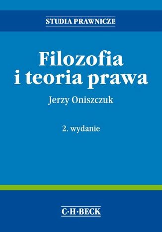 Filozofia i teoria prawa Jerzy Oniszczuk - okadka ebooka