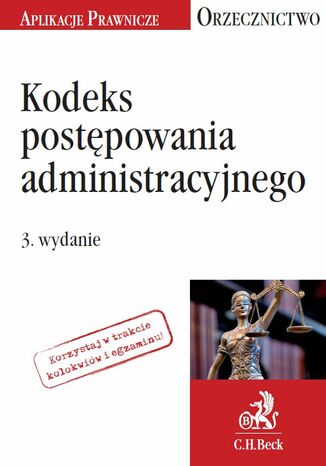 Kodeks postpowania administracyjnego. Orzecznictwo Aplikanta Jakub Rychlik - okadka audiobooks CD