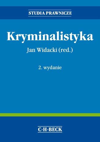 Kryminalistyka Jan Widacki - okadka ebooka