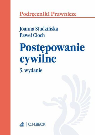 Postpowanie cywilne. Wydanie 5 Pawe Cioch, Joanna Studziska - okadka audiobooka MP3