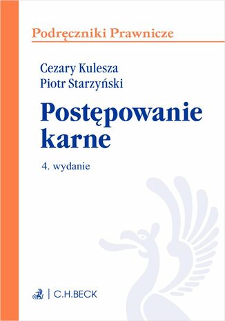 Postpowanie karne Cezary Kulesza, Piotr Starzyski - okadka ebooka