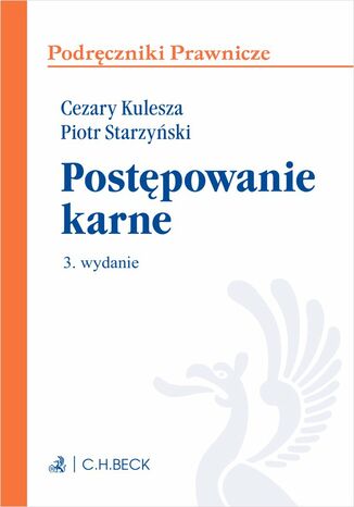 Postpowanie karne. Wydanie 3 Cezary Kulesza, Piotr Starzyski - okadka audiobooks CD