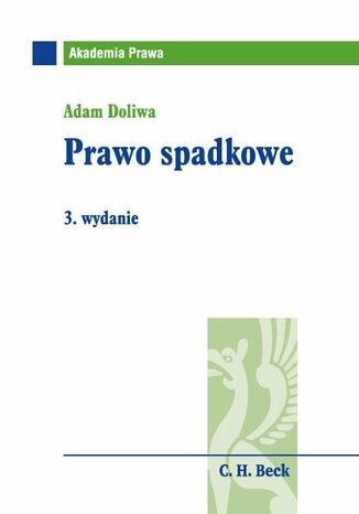 Prawo spadkowe Adam Doliwa - okadka audiobooks CD