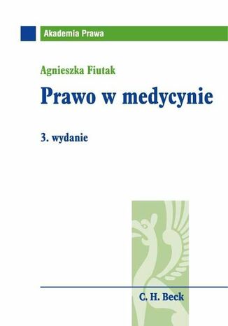 Prawo w medycynie Agnieszka Fiutak - okadka ebooka