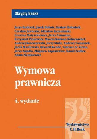 Wymowa prawnicza Jerzy Bralczyk, Jacek Dubois, Gustaw Holoubek - okadka ebooka