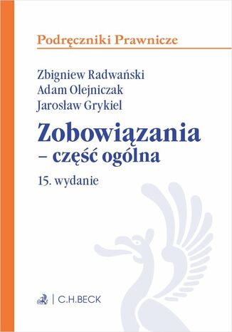 Zobowizania - cz oglna Zbigniew Radwaski, Adam Olejniczak - okadka ebooka