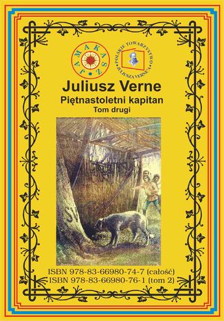 Pitnastoletni kapitan. Tom 2 Juliusz Verne - okadka audiobooks CD