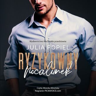 Ryzykowny pocaunek Julia Popiel - okadka audiobooka MP3