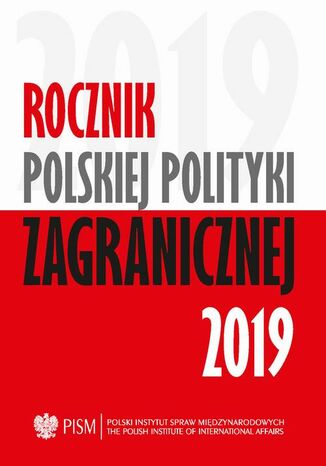 Okładka:Rocznik Polskiej Polityki Zagranicznej 2019 