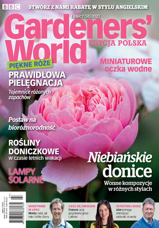Okładka:Gardeners' World Edycja Polska. 7/2023 