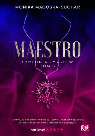 Maestro. Symfonia zmysw. Tom 3 Monika Magoska-Suchar - okadka audiobooks CD